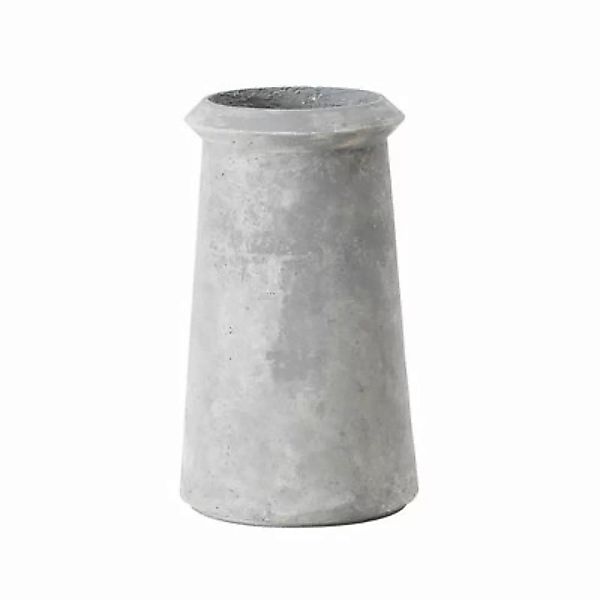 Blumentopf Bulbi Agapantus stein grau Beton grau / Ø 44 x H 74 cm - Ethimo günstig online kaufen