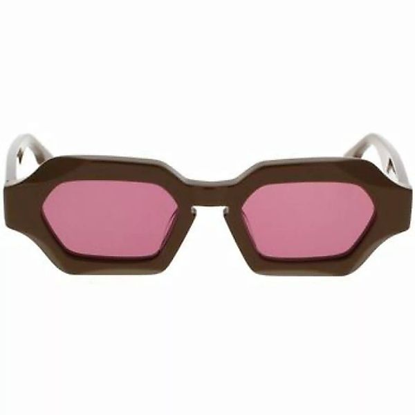 McQ Alexander McQueen  Sonnenbrillen Sonnenbrille  MQ0323S 003 Grün Violett günstig online kaufen