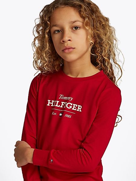 Tommy Hilfiger Langarmshirt MONOTYPE 1985 REG günstig online kaufen