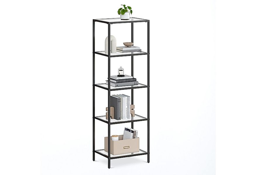 VASAGLE Bücherregal, 1-tlg., Standregal, Küchenregal, stabil, H:90 - 177.3 günstig online kaufen