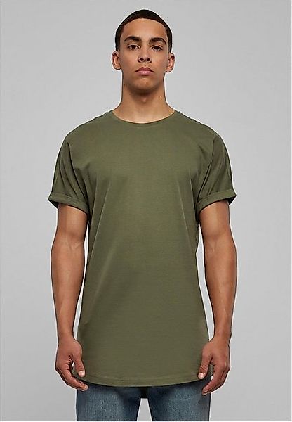 URBAN CLASSICS T-Shirt TB1561 - Long Shaped Turnup Tee olive XL günstig online kaufen