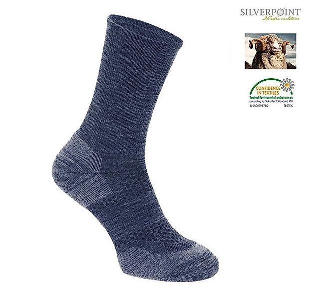 SILVER REED Laufsocken Silverpoint - Merino ALL TERRAIN HIKER - Outdoorsock günstig online kaufen