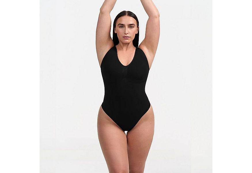 Creamy Fabrics Miederbody Tank Bodysuit Sculpting Shapewear mit Slip-Schwar günstig online kaufen