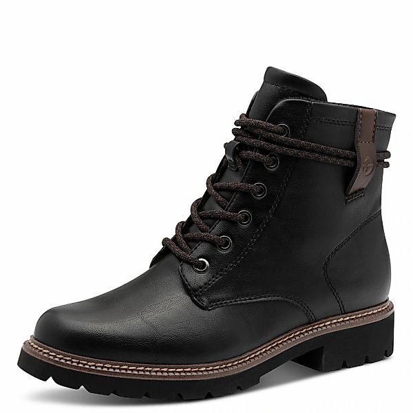 Tamaris Schnürstiefelette, Blockabsatz, Schnürboots in veganer Verarbeitung günstig online kaufen