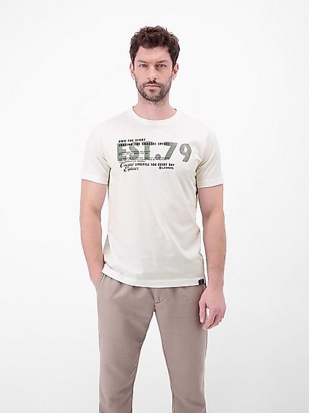 LERROS T-Shirt T-Shirt aus Baumwolle mit Brustprint günstig online kaufen