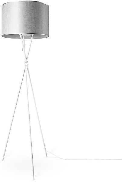 Paco Home Stehlampe »KATE CANVAS UNI COLOR«, Leuchtmittel E27   ohne Leucht günstig online kaufen