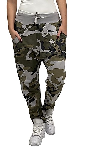Mississhop Boyfriend-Hose Sweatpants Baggy Camouflage Damenhose günstig online kaufen