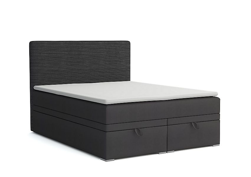 Deine Möbel 24 Boxspringbett DARO Boxbett Polsterbett Komplettbett Bett mit günstig online kaufen