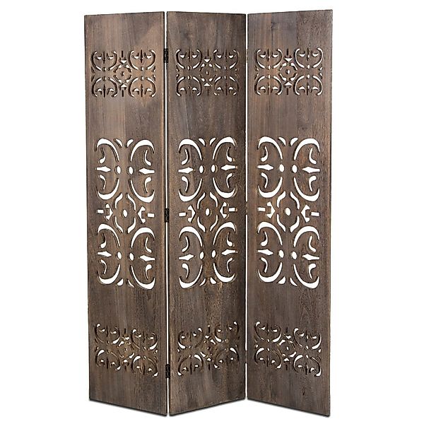Homestyle4u Paravent 3 fach Raumteiler Holz günstig online kaufen