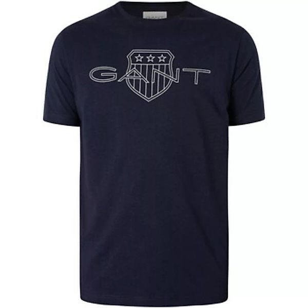 Gant  T-Shirt Logo T-Shirt günstig online kaufen