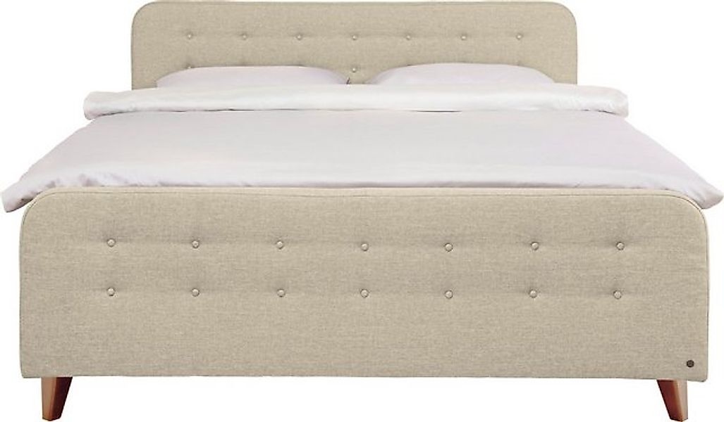 TOM TAILOR HOME Boxspringbett NORDIC BOX, mit Knopfheftung im Kopfteil und günstig online kaufen
