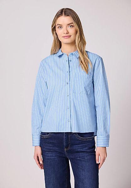 STREET ONE Langarmbluse mit Brusttasche günstig online kaufen