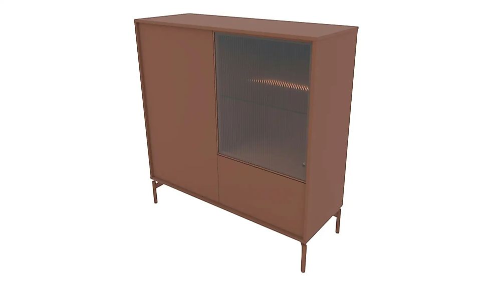 Love it Highboard  Flumeri ¦ rot ¦ Maße (cm): B: 113,5 H: 118 T: 43.0 Kommo günstig online kaufen