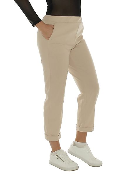 SYS Schlupfchinohose Stoffhose Damen Chinohose Slim günstig online kaufen