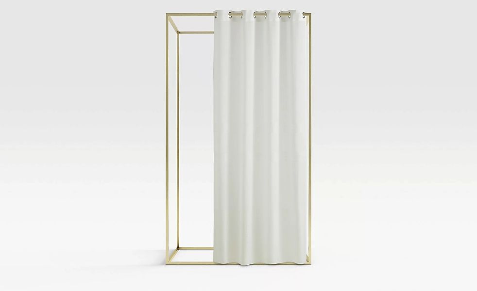 Ösenschal - weiß - 100% Polyester - 136 cm - 245 cm - Sconto günstig online kaufen