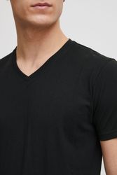!Solid V-Shirt SDBedo Kurzarmshirt mit Melange günstig online kaufen