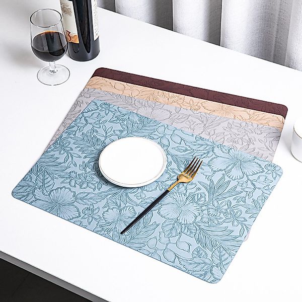 BYSURE Platzset, (4-St), Tischset aus Leder günstig online kaufen