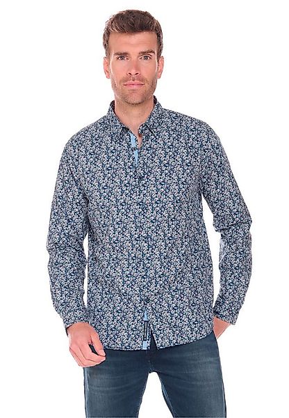 Le Temps Des Cerises Langarmhemd FUSAR mit stylischem Allover-Muster günstig online kaufen