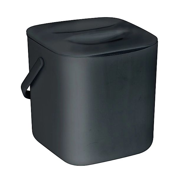 Schöner Wohnen Abfallsammler Cindy mit Sieb 3 l Schwarz günstig online kaufen
