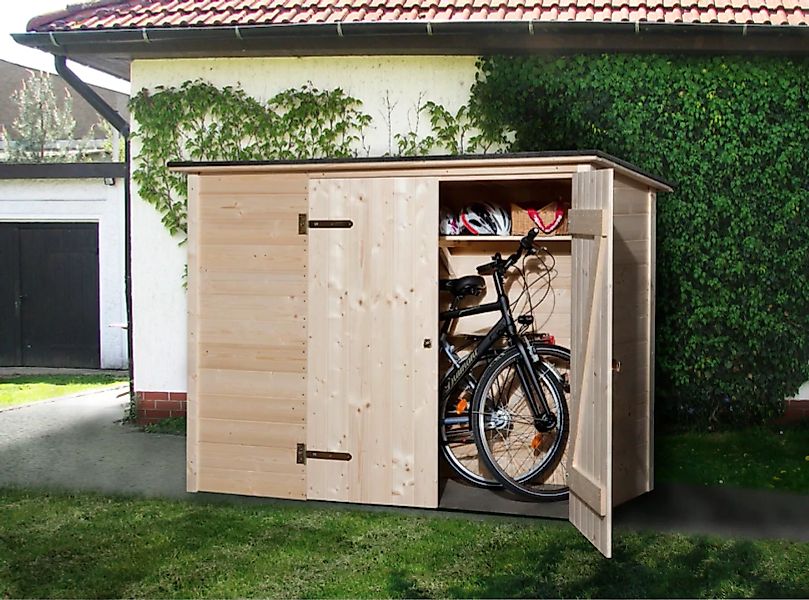 weka Fahrradbox, Mülltonnenbox, BxTxH: 205x84x151 cm günstig online kaufen