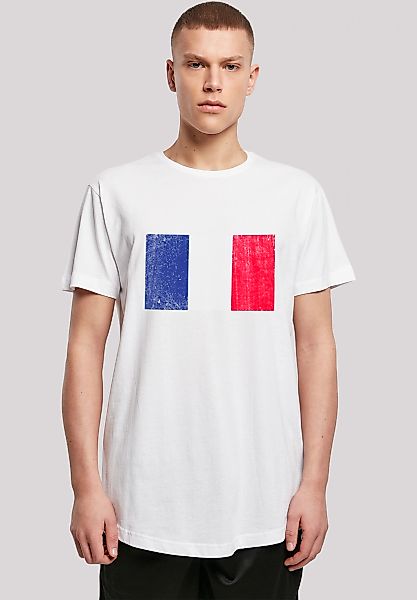 F4NT4STIC T-Shirt "France Frankreich Flagge distressed", Print günstig online kaufen