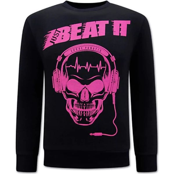Local Fanatic  Sweatshirt Just Beat It Print Für günstig online kaufen