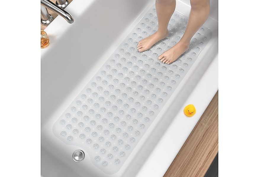 zggzerg Duschmatte Anti-Rutsch-Badematte, 101 x 40 cm, extra lang. günstig online kaufen