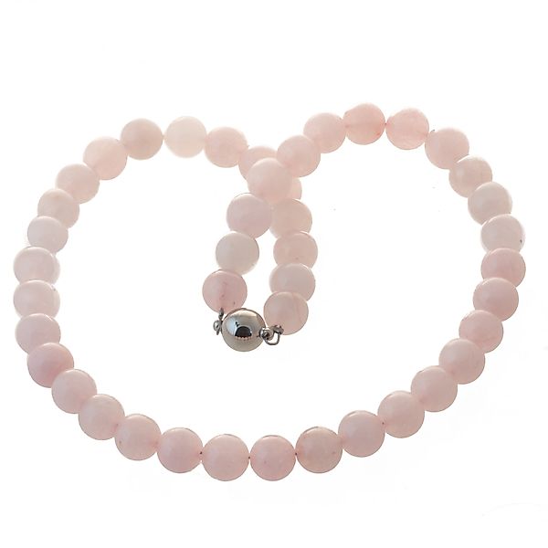 Bella Carina Perlenkette Kette mit Rosenquarz günstig online kaufen