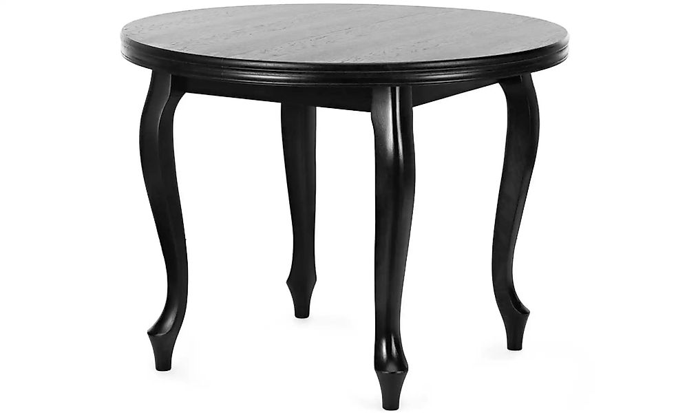 KONSIMO Esstisch   ¦ schwarz ¦ Maße (cm): B: 100 H: 76,5  Ø: 100 Tische > E günstig online kaufen