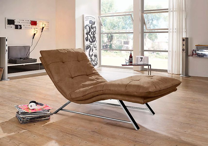 W.SCHILLIG Relaxliege »daily dreams«, in Waffelkissen-Optik, wahlweise mit günstig online kaufen