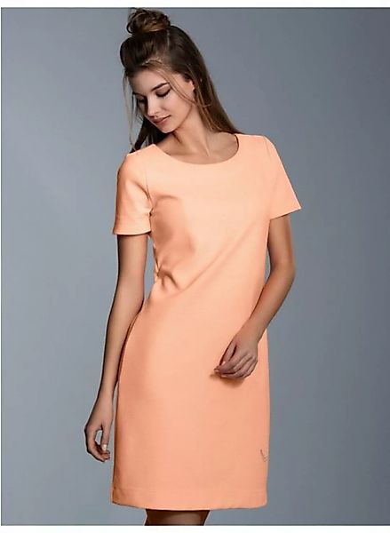 Trigema Jerseykleid TRIGEMA Halbarm Kleid mit Kristallsteinen (1-tlg) günstig online kaufen
