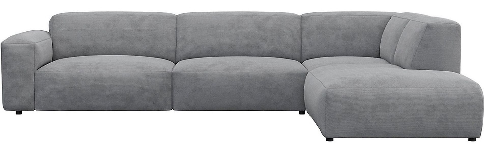 FLEXLUX Ecksofa "Lucera, super bequem durch hochwertigen Sitzaufbau mit Kal günstig online kaufen
