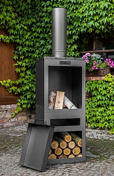 CookKing Feuerstelle Gartenofen „ROSA“ günstig online kaufen