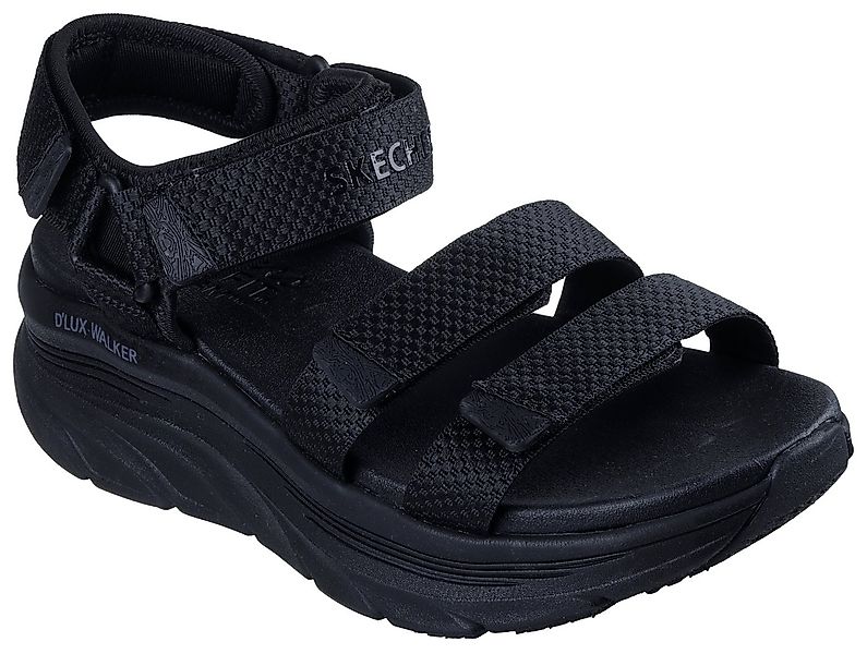 Skechers D'LUX WALKER Sandale, Trekkingsandale, Sommerschuh mit Klettversch günstig online kaufen