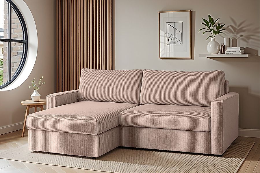 Fun Möbel Ecksofa Schlafsofa Sofa BENDIK günstig online kaufen