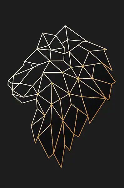 Bönninghoff Leinwandbild »Löwe«, Löwe, (1 St.), BxH: 60x90 cm günstig online kaufen