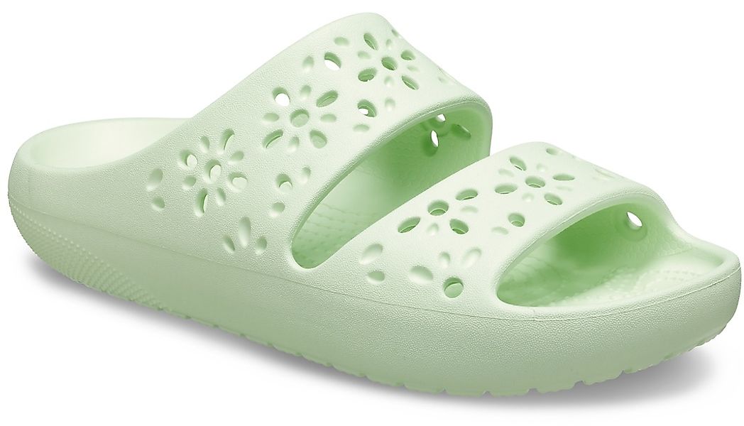 Crocs Badepantolette "Classic Floral Cut Out Sandal", Sandale, Sommerschuh, günstig online kaufen
