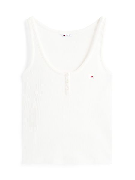 Tommy Jeans T-Shirt "TJW SLIM HENLEY WAFFLE TANK" günstig online kaufen