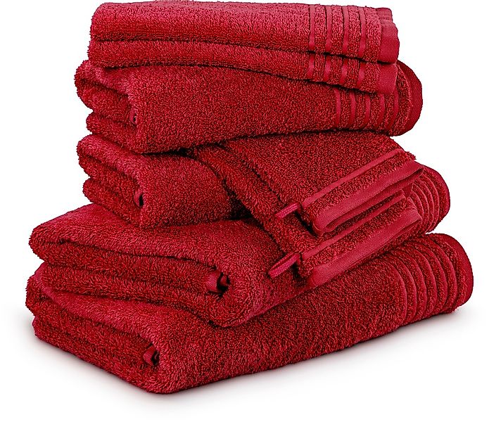 Möve Handtuch Set "New Classic" 8 Stk. Walkfrottier Waschhandschuhen, Gäste günstig online kaufen