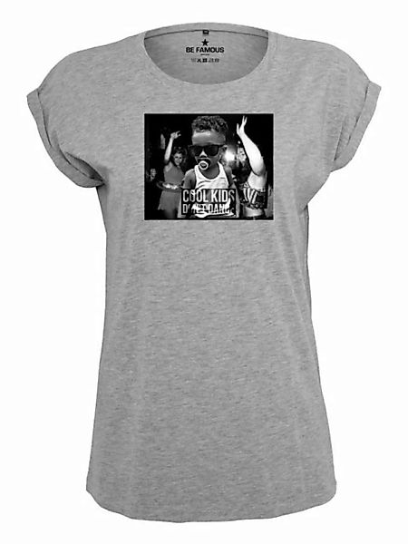 Be Famous Print-Shirt Be Famous Classic Roll Up T-Shirt Coolk günstig online kaufen