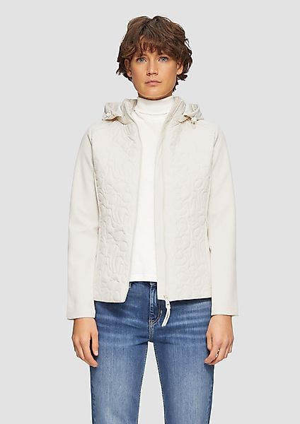 s.Oliver Funktionsjacke Materialmix-Jacke mit Steppmuster im günstig online kaufen