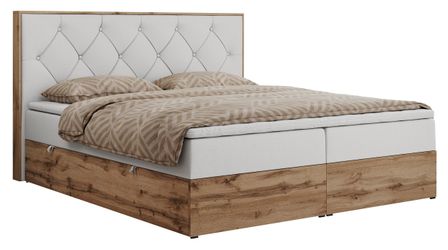 MKS MÖBEL Boxspringbett VENETO (Polsterbett, zwei günstig online kaufen