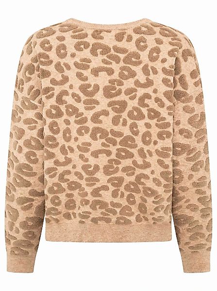 Zwillingsherz Strickpullover ""3D Leo"", mit erhabenem Leomsuter günstig online kaufen