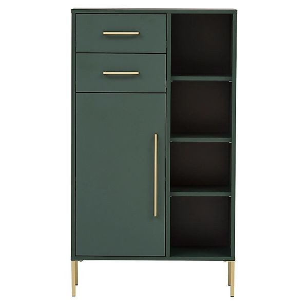 Schildmeyer Highboard Kent HB 670 Waldgrün 117,4 cm x 67,1 cm x 33,1 cm günstig online kaufen