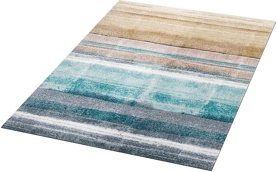 wash+dry by Kleen-Tex Teppich Frerik, rechteckig, Höhe: 9 mm, rutschhemmend günstig online kaufen