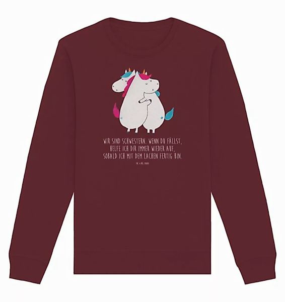 Mr. & Mrs. Panda Longpullover Größe XS Einhörner Umarmen - Burgundy - Gesch günstig online kaufen