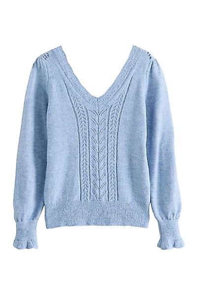 LAURA ASHLEY V-Ausschnitt-Pullover Laura Ashley V-Ausschnitt-Pullover, günstig online kaufen