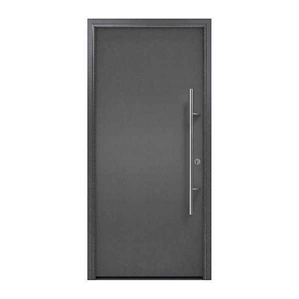 EcoStar Haustür Isopro Secur IPS 010 Anthrazitmetallic 110 cm x 210 cm DIN günstig online kaufen