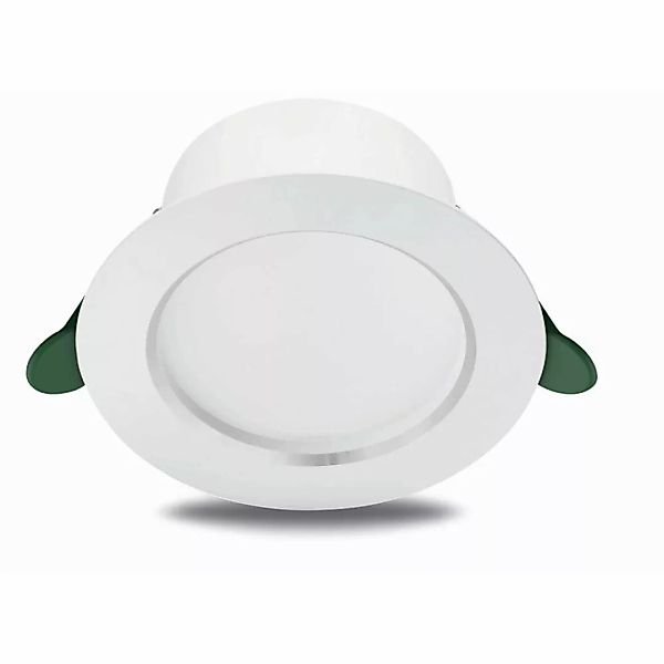 LED Deckeneinbauspot Diamond Cut in Weiß 6,5W 1050lm 3000K günstig online kaufen