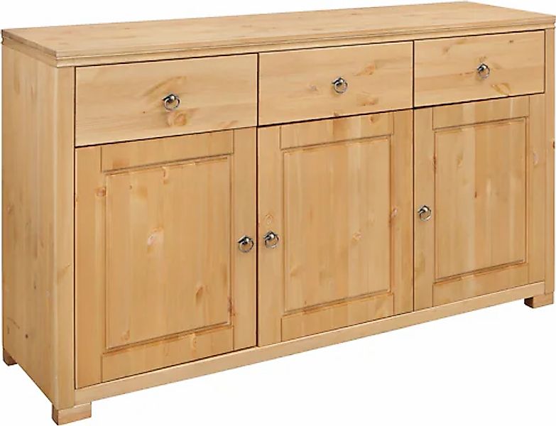 OTTO home Sideboard "Gotland" Kommode, Breite 147 cm, aus massiver Kiefer, günstig online kaufen